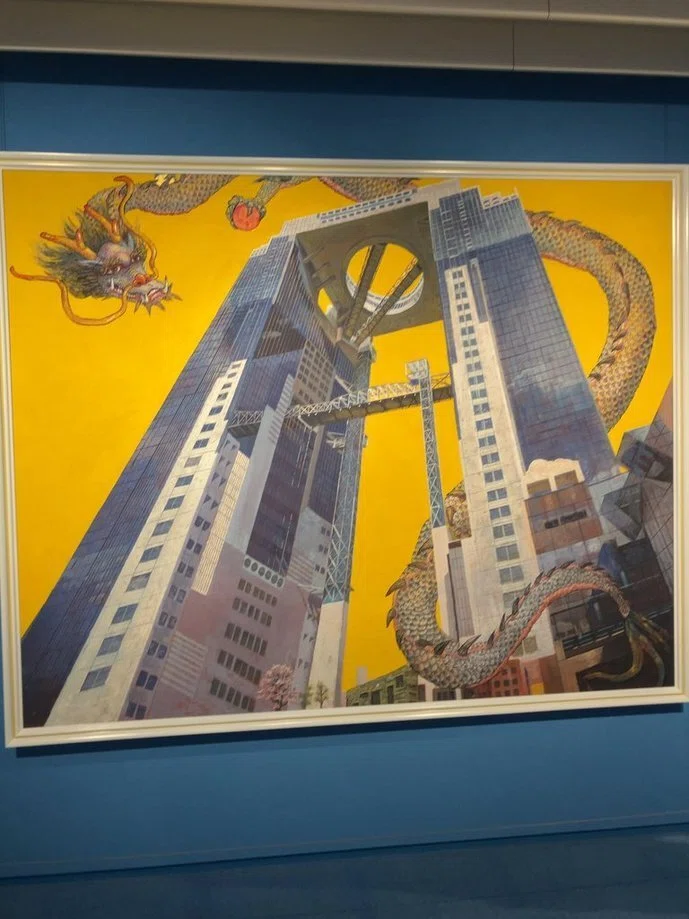絹谷幸二さんの絵に一目惚れして、訪れた天空美術館は、ほんとに空の中