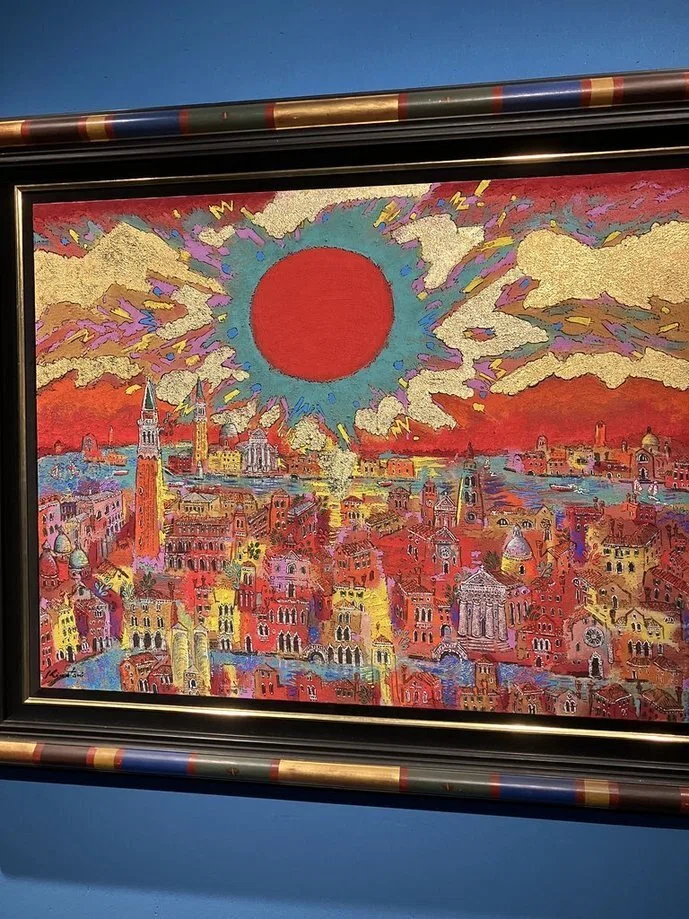 絹谷幸二さんの絵に一目惚れして、訪れた天空美術館は、ほんとに空の中