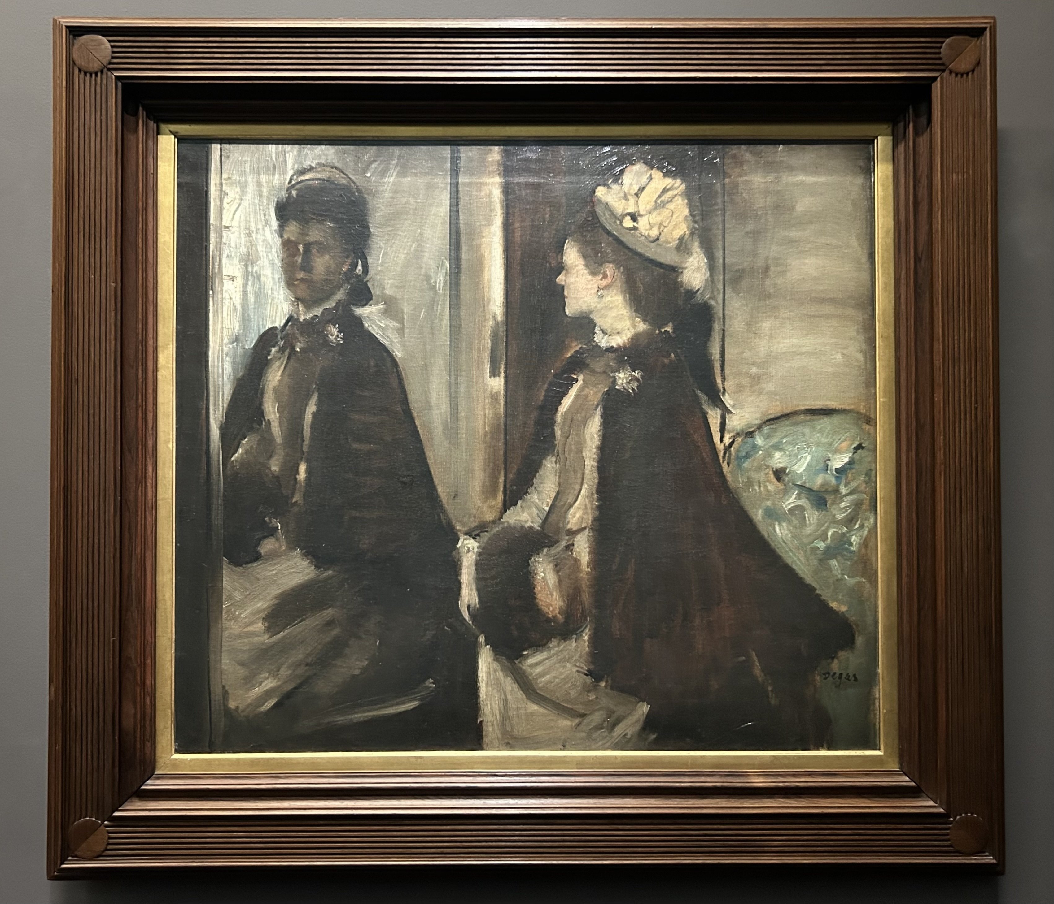 子供のためのオルセー美術館(176)主役は鏡の中に。/ドガ・日常の中の