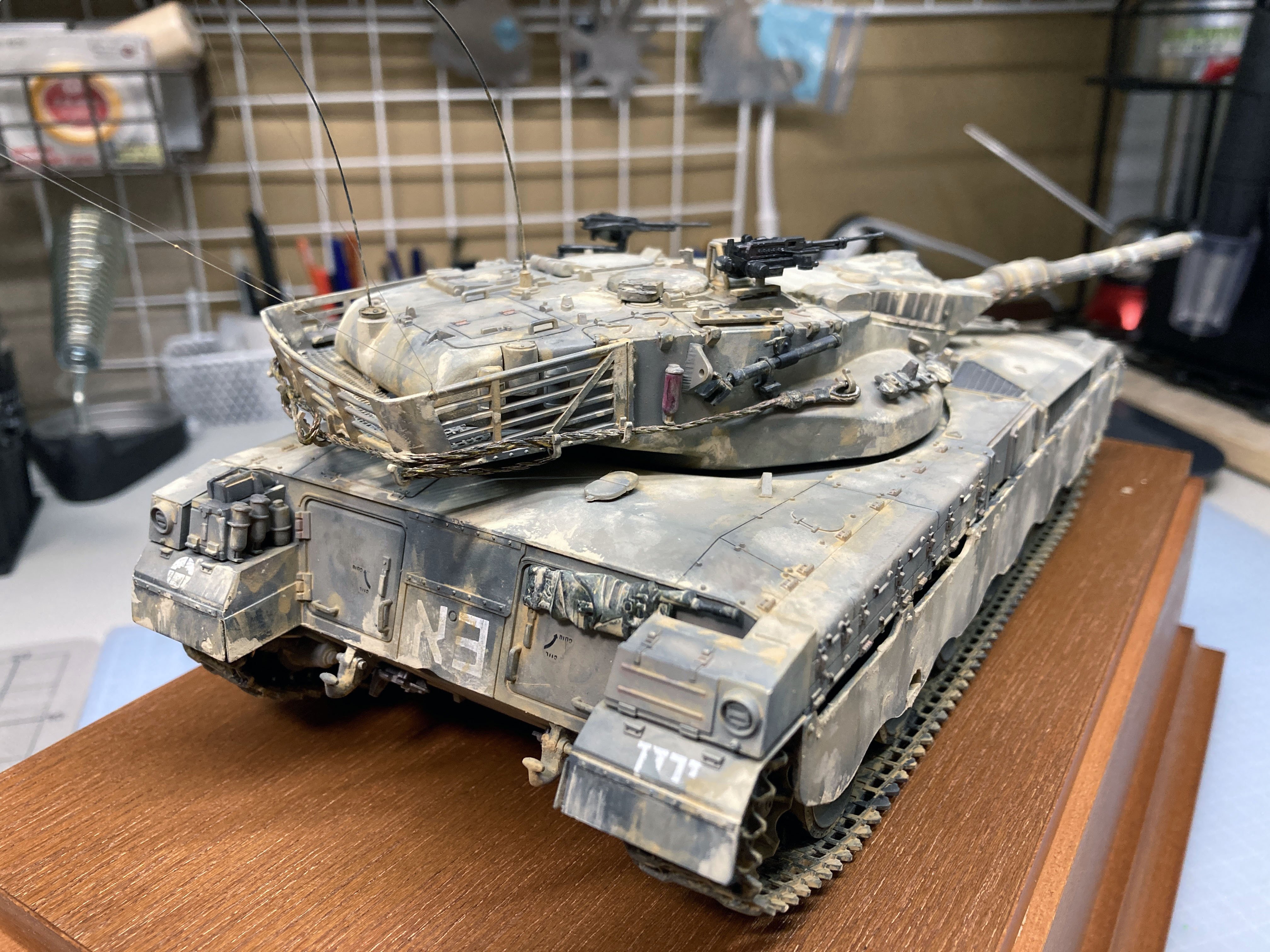 モンモデル 1/35 メルカバ Mk.3D Early [MENTS-001]