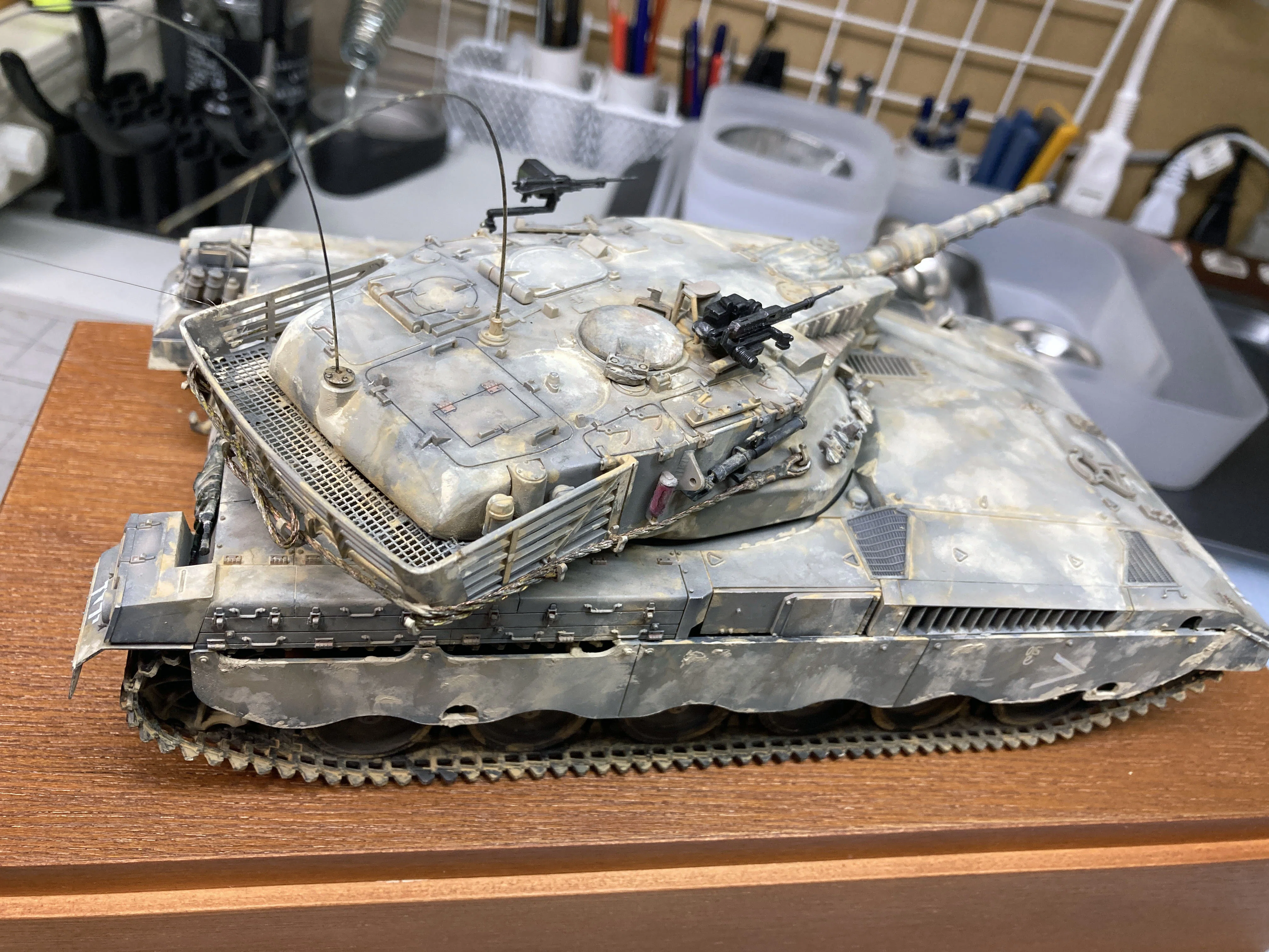 やり過ぎは元気な証だよね！：タミヤ 1/35 メルカバ MK.1（後編完成
