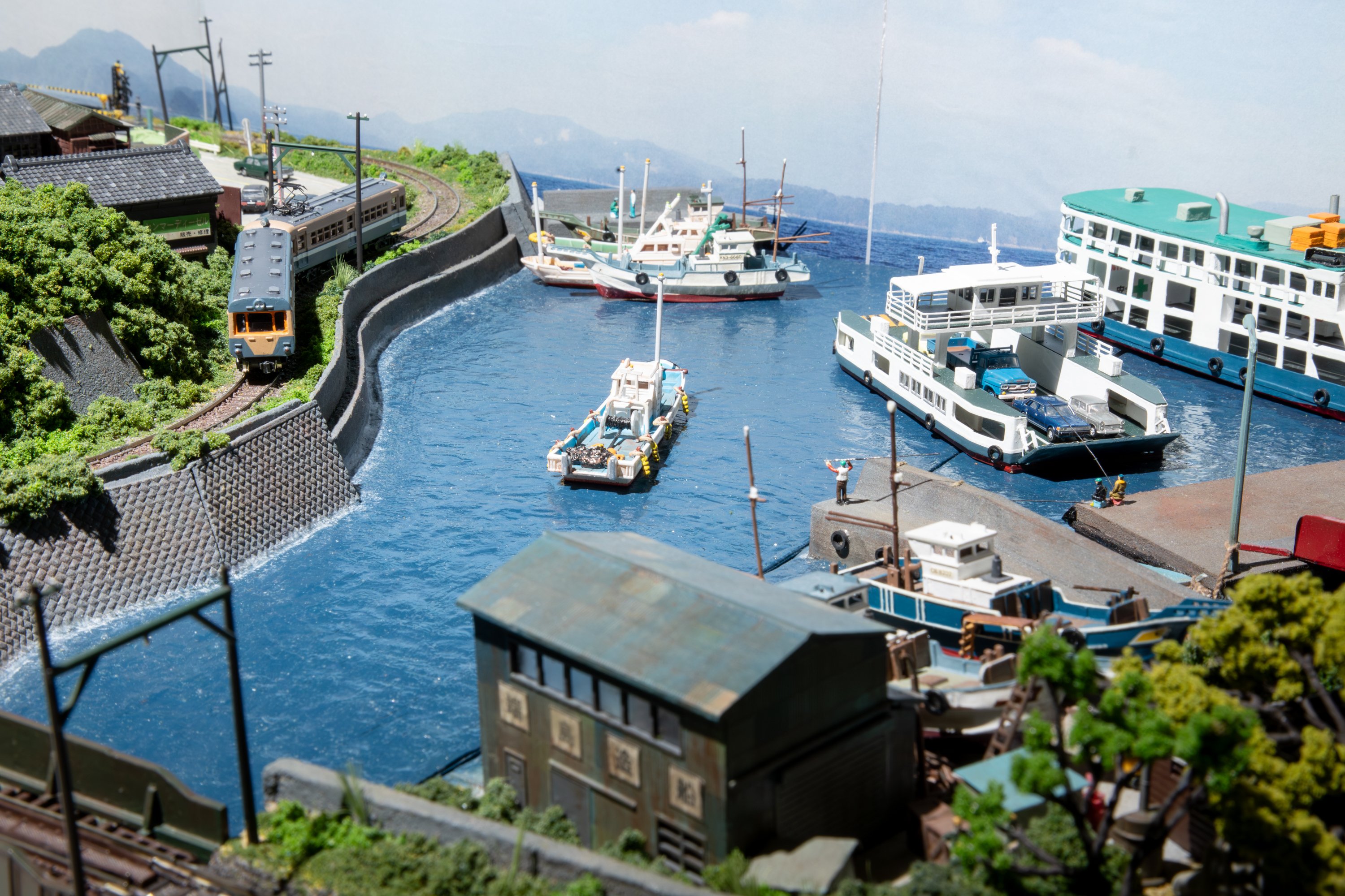東京ジオラマ展2025の展示作品紹介〈4〉 架空鉄道を再現したジオラマ