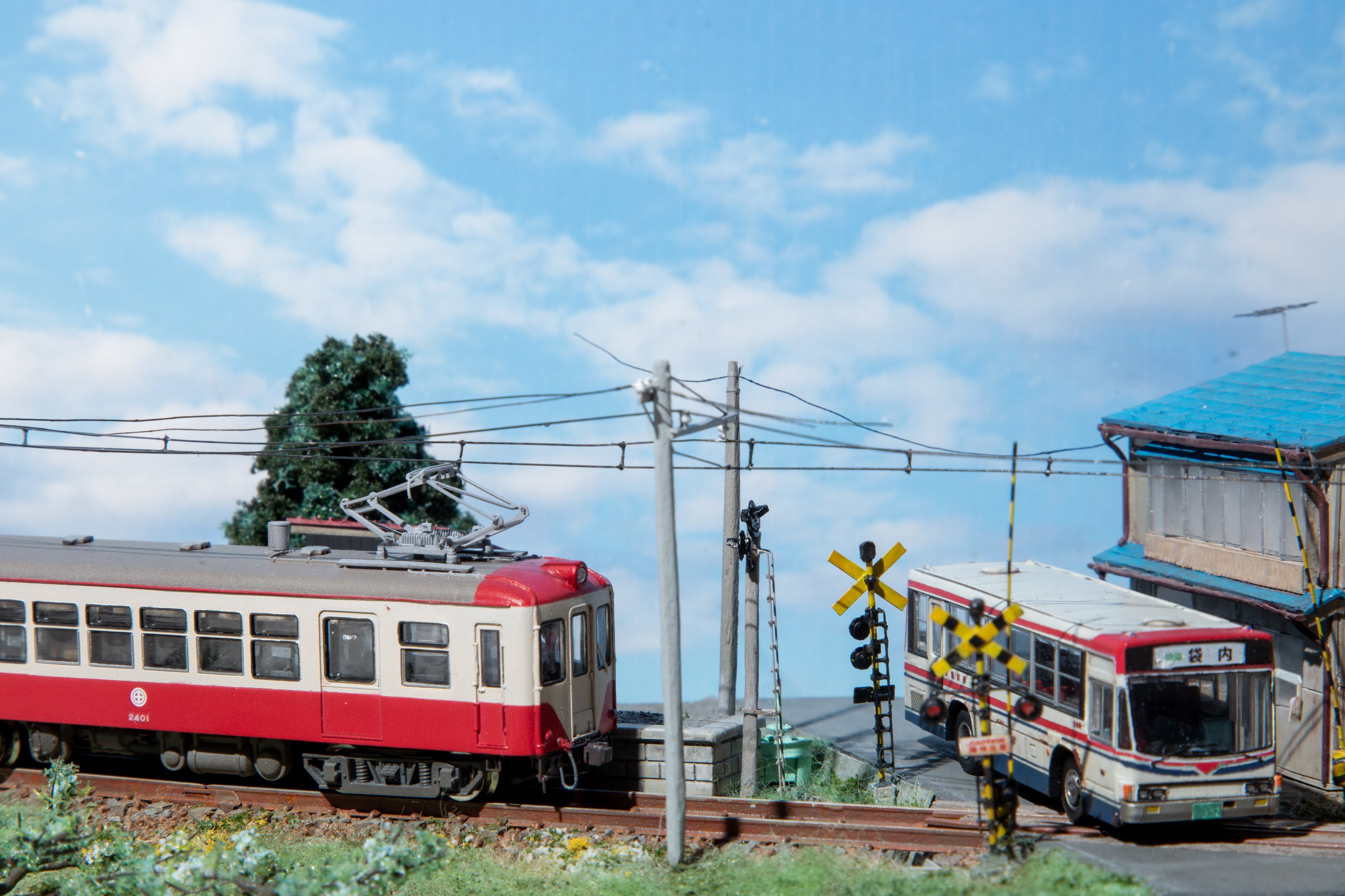 東京ジオラマ展2025の展示作品紹介〈4〉 架空鉄道を再現したジオラマ