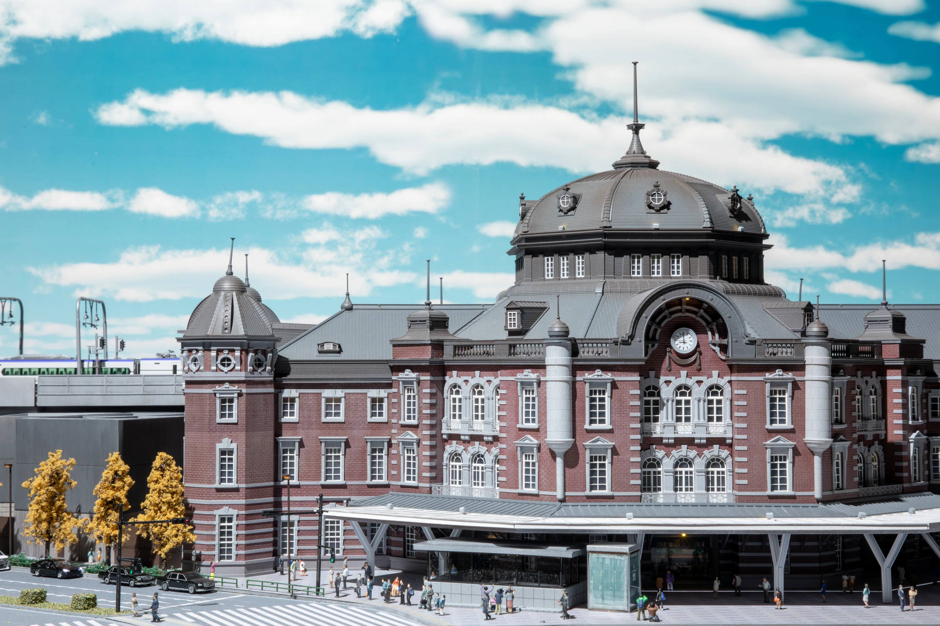 東京ジオラマ展2025の展示作品紹介〈1〉 東京都心を再現したジオラマ