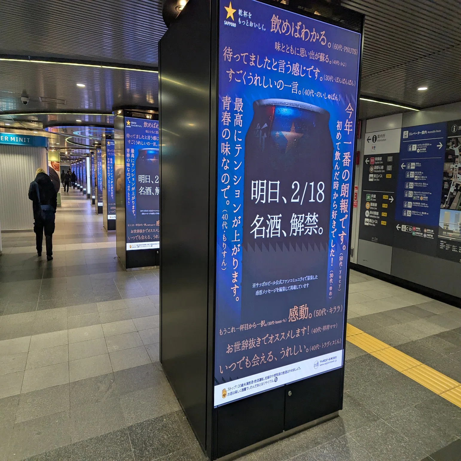 2025/2/22】解禁前・後で異なるビジュアル 「サッポロサワー氷彩」の 
