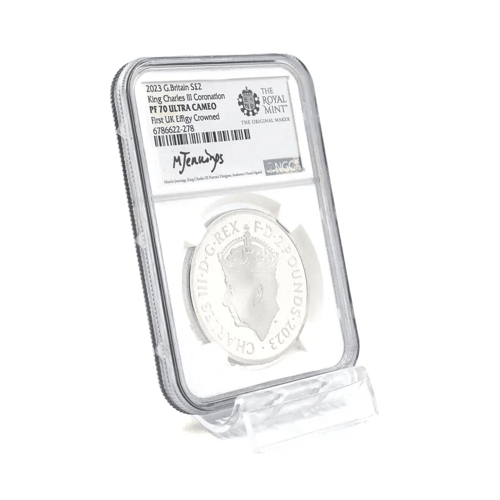 最高鑑定！ Goose Gossage 直筆サイン入りイーグル銀貨