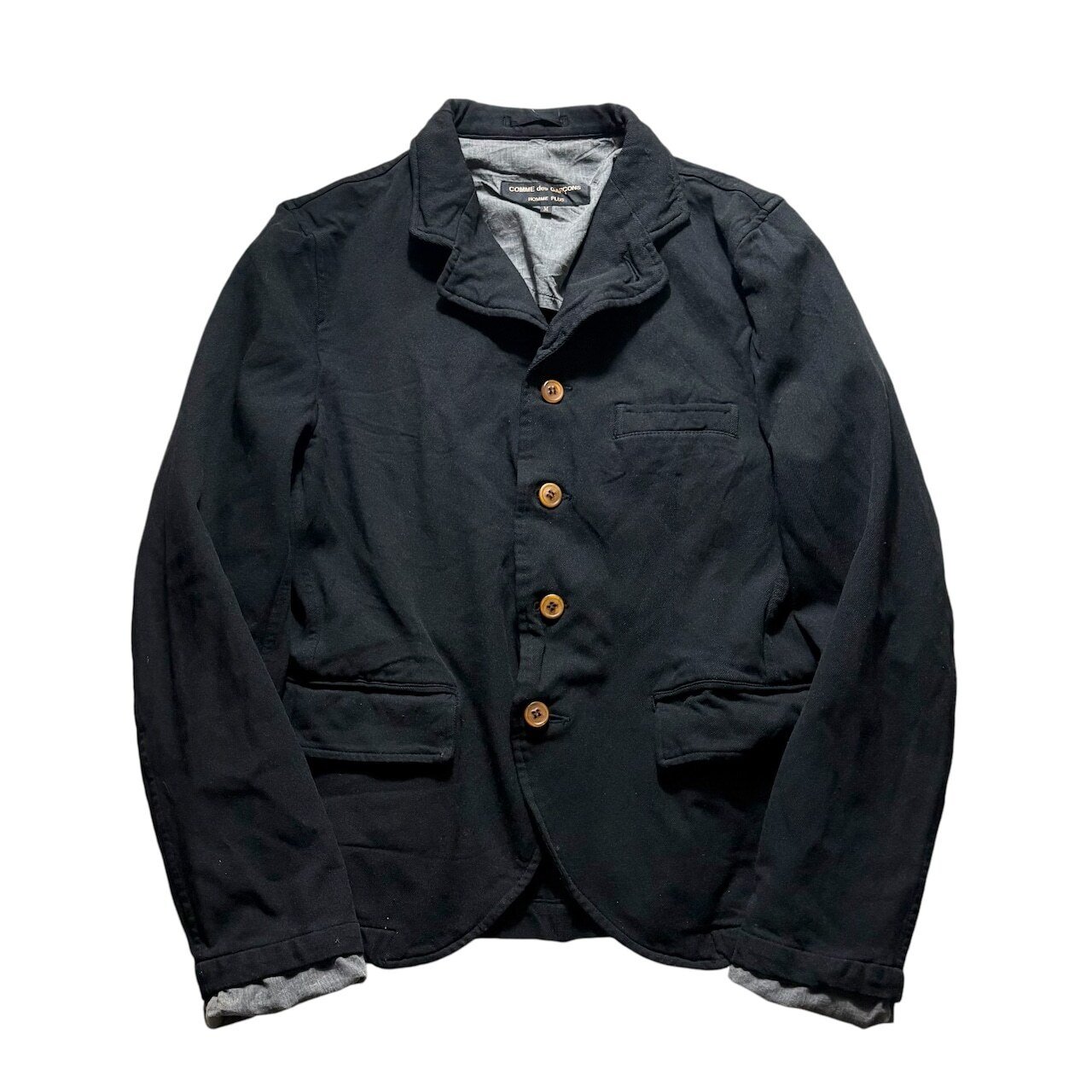 COMME des GARÇONS HOMME DEUXのポリ縮絨ジャケット|アキラ COMME des GARÇONS HOMME DEUXのポリ縮絨ジャケット|アキラ