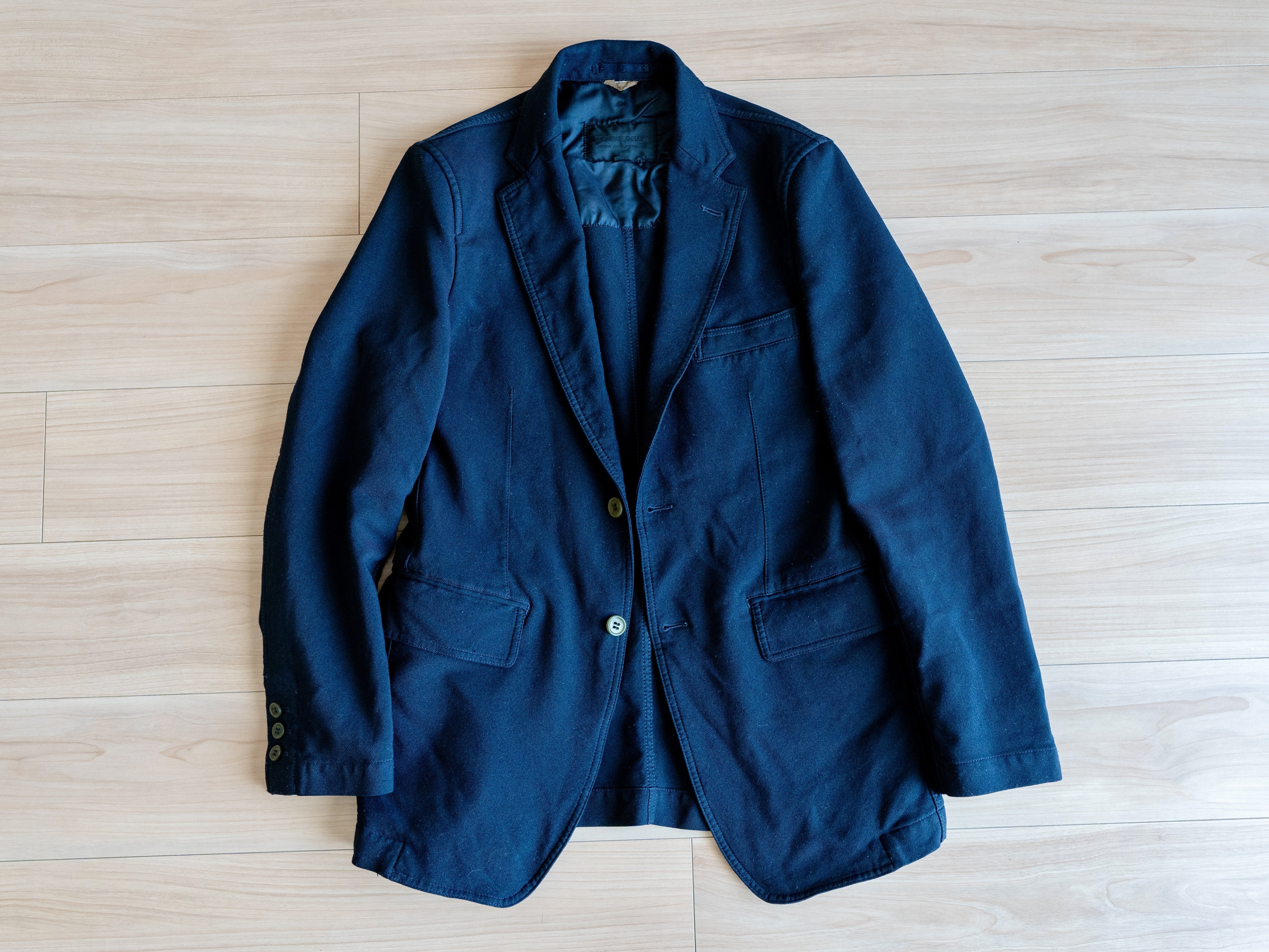 COMME des GARÇONS HOMME DEUXのポリ縮絨ジャケット|アキラ COMME des GARÇONS HOMME DEUXのポリ縮絨ジャケット|アキラ