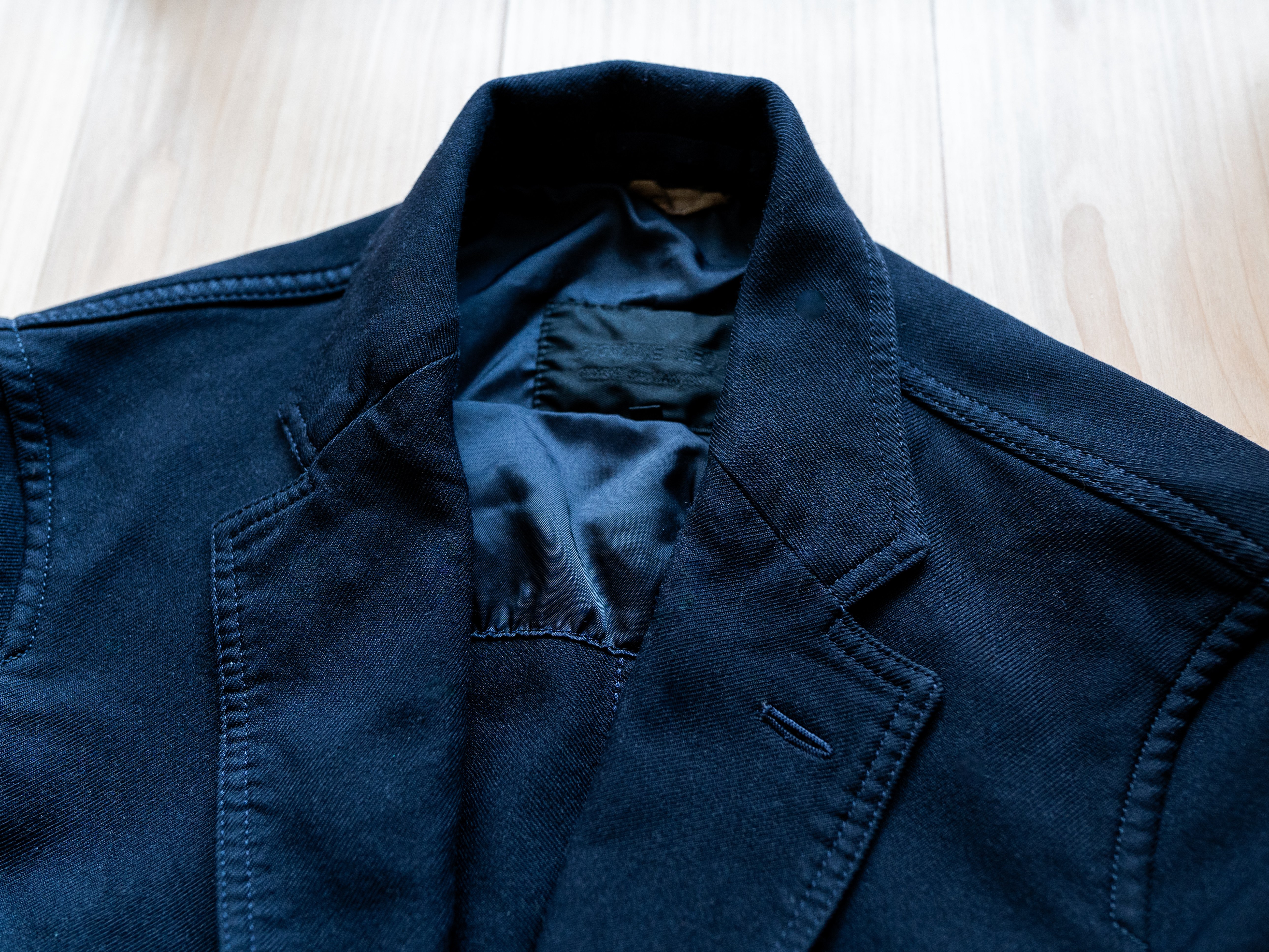 COMME des GARÇONS HOMME DEUXのポリ縮絨ジャケット|アキラ COMME des GARÇONS HOMME DEUXのポリ縮絨ジャケット|アキラ
