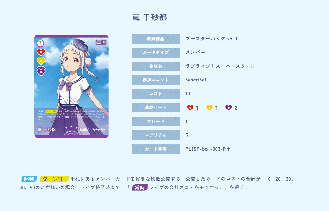 ラブカ】ランジュ構築の構築意図と採用カードについて｜海老乃ころも