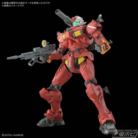 機動戦士ガンダムGQuuuuuXの軍警ザク＆軽キャノンがガンプラで