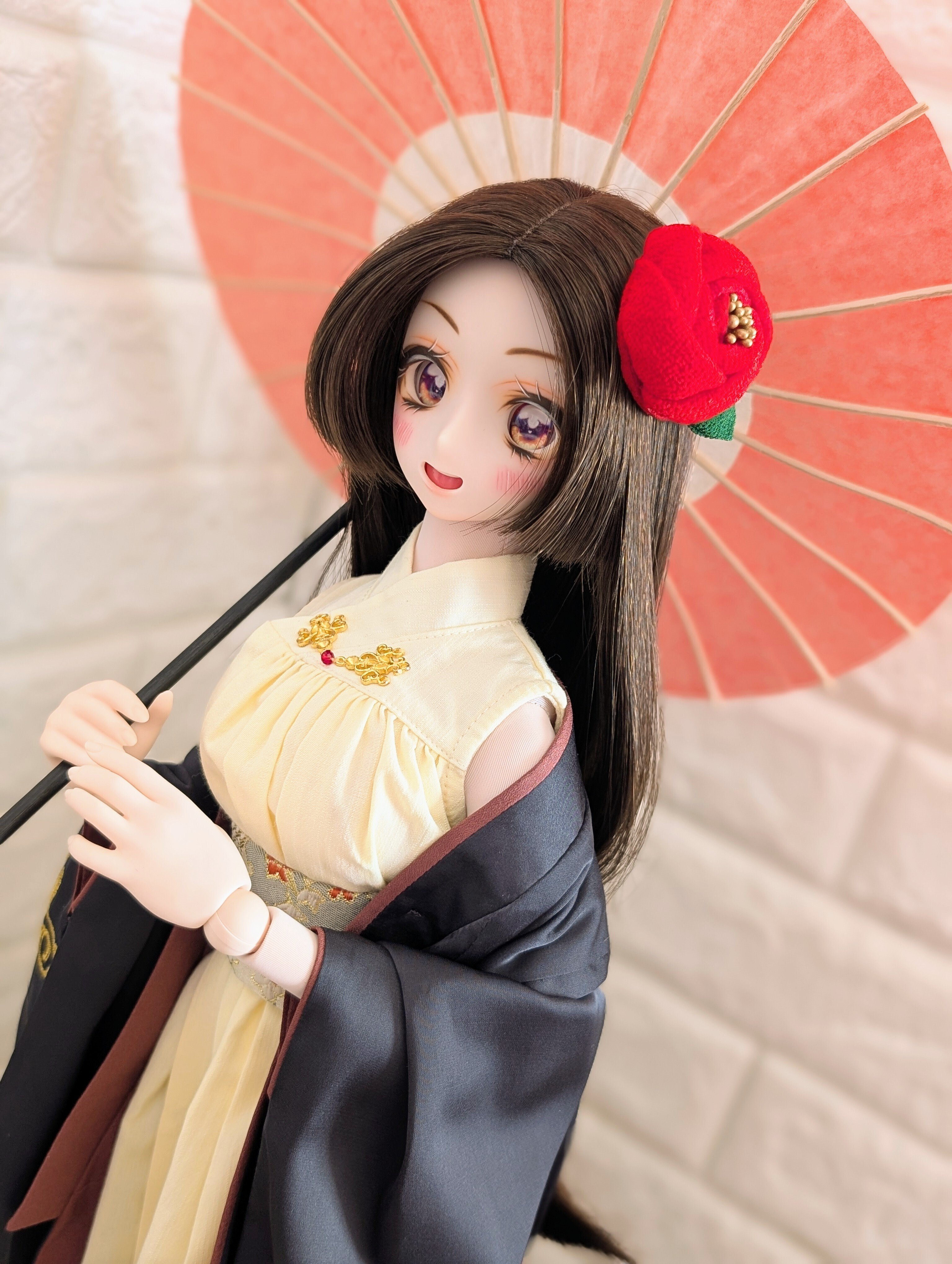 はにどーる】DDH06番SWカスタムヘッド+口腔パーツ2つ+舌パーツ+
