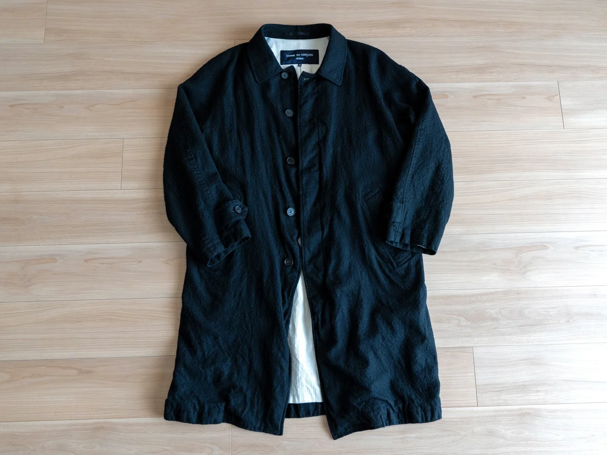 COMME des GARÇONS HOMME Balmacaan Coat｜アキラ