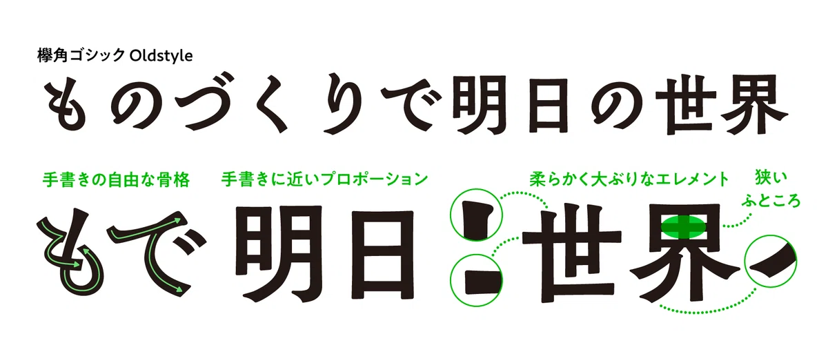 ゴシック体でデザインが変わる! 作例で感じる使い分けのヒント|モリサワ note編集部