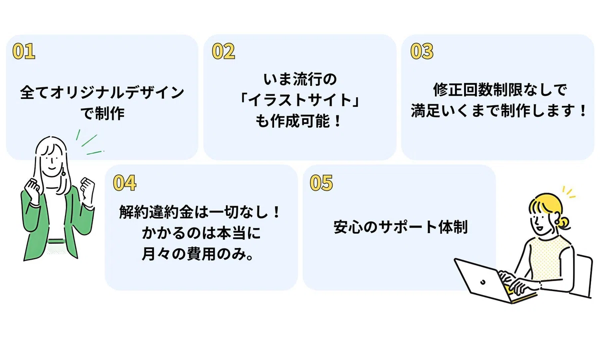 サブスク型ホームページ制作