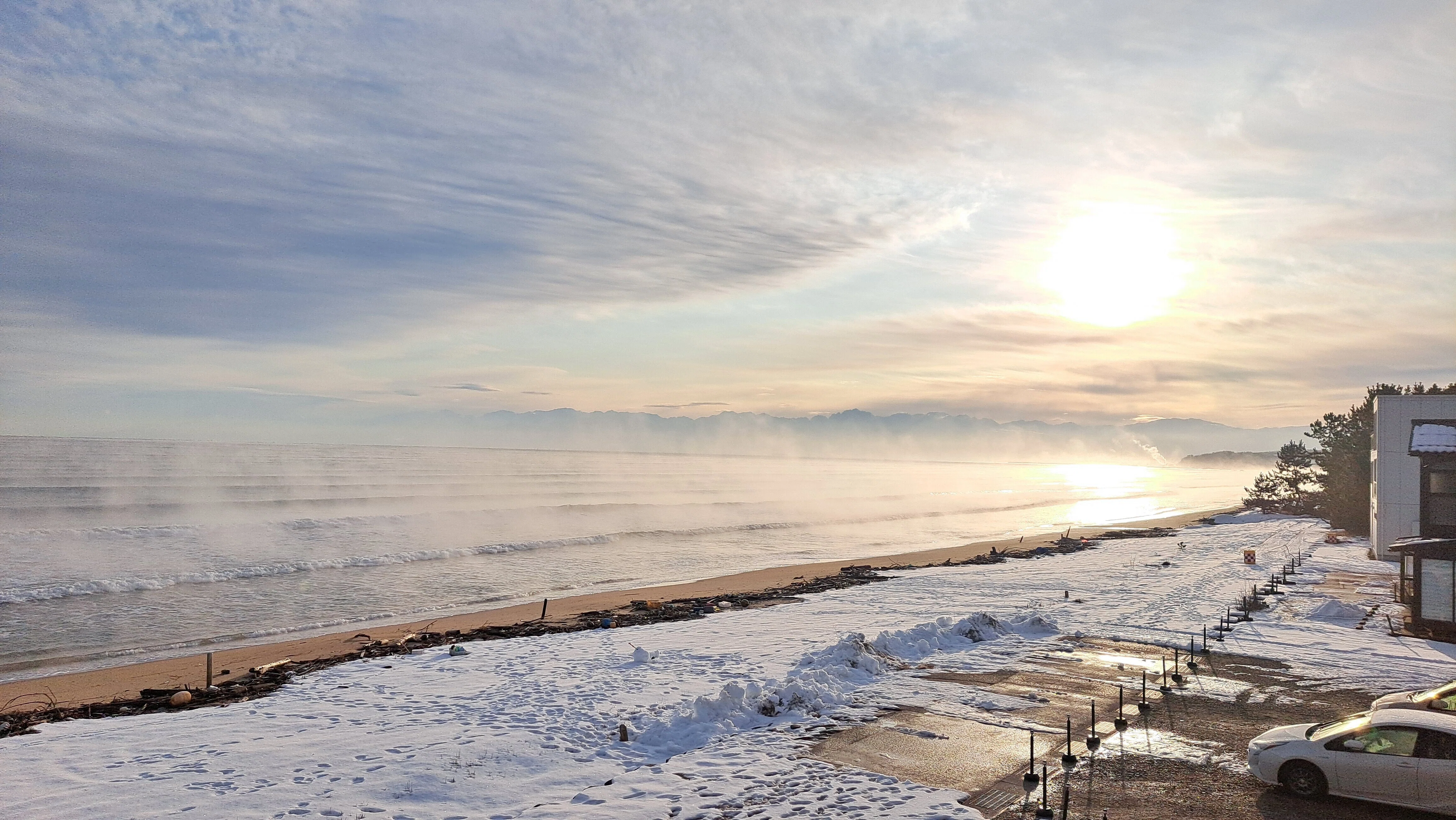 氷見冬紀行】民宿あおまさで雪上外気浴✨五感まるごとリフレッシュの
