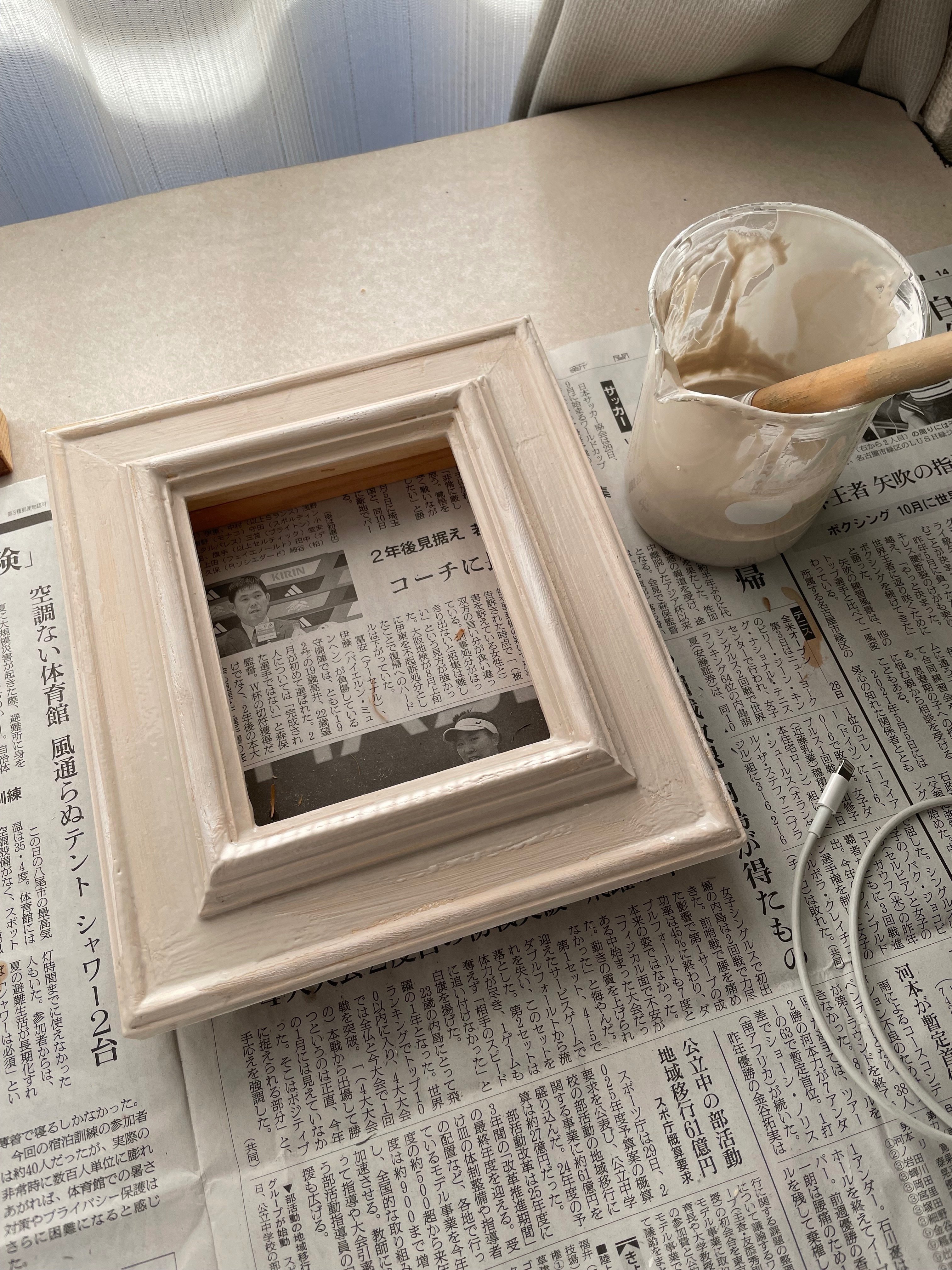 テンペラ画の製作過程12】額装の準備｜芳川