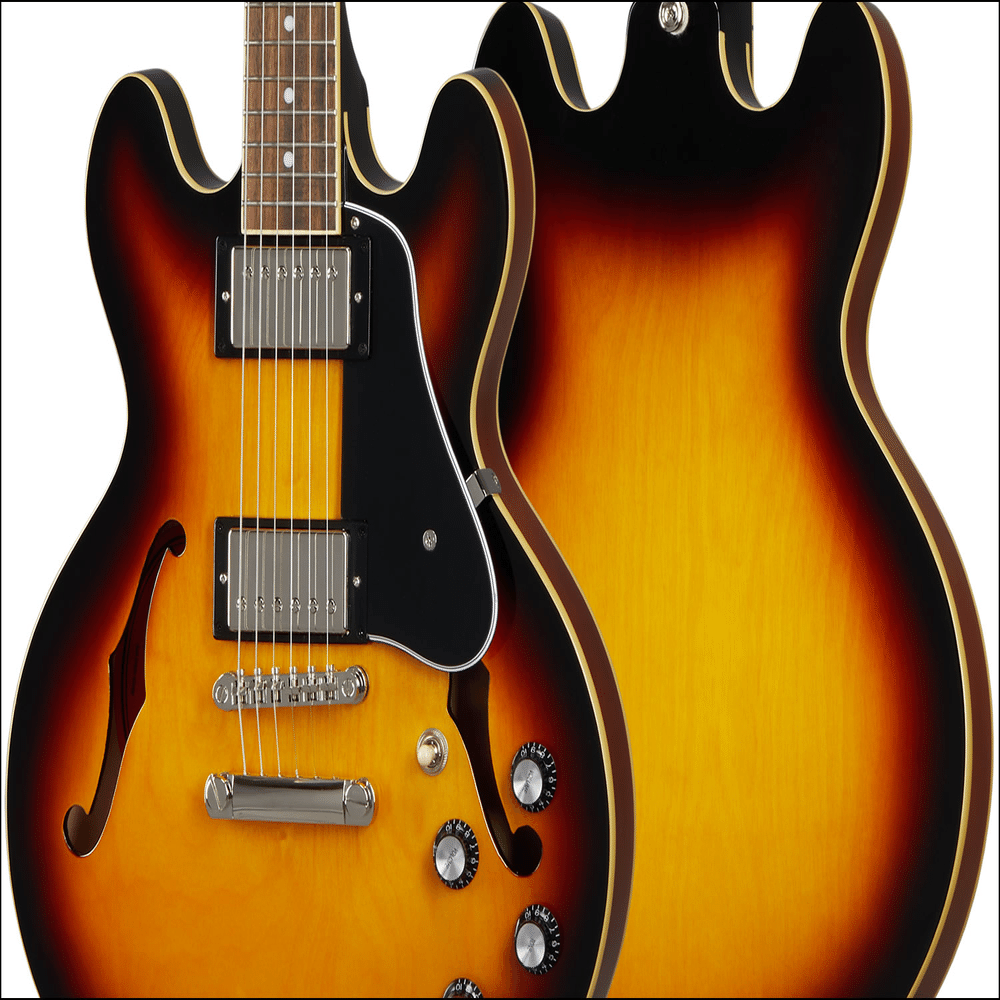 エピフォン ES-339 動作確認済 ネック状態良好 ソフトケース、スタンド付 ギブソン直系エピフォンによる小ぶりなセミアコ「Epiphone ES-339