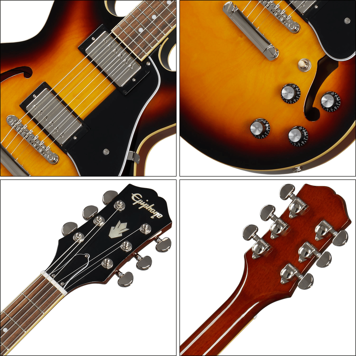 ギブソン直系エピフォンによる小ぶりなセミアコ「Epiphone ES