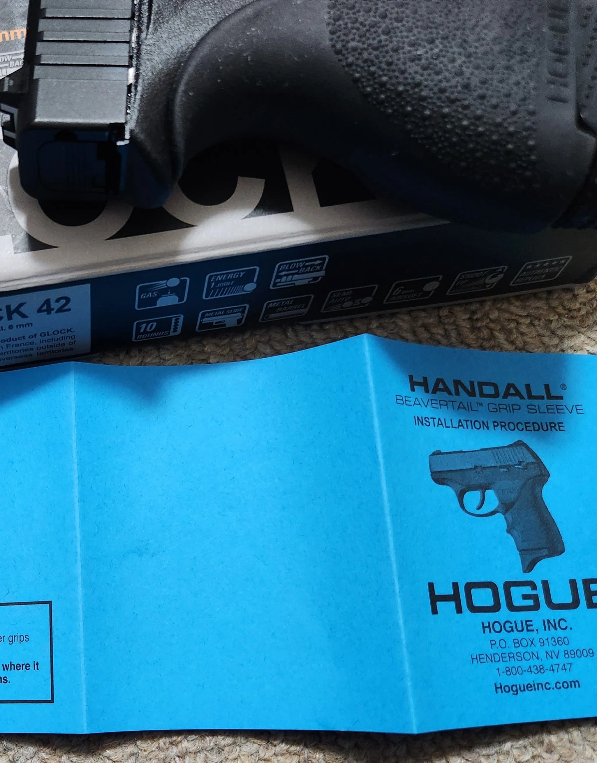 UMAREX（VFC）Glock42の外見を少し変えてみよう（その1）｜ただの温泉