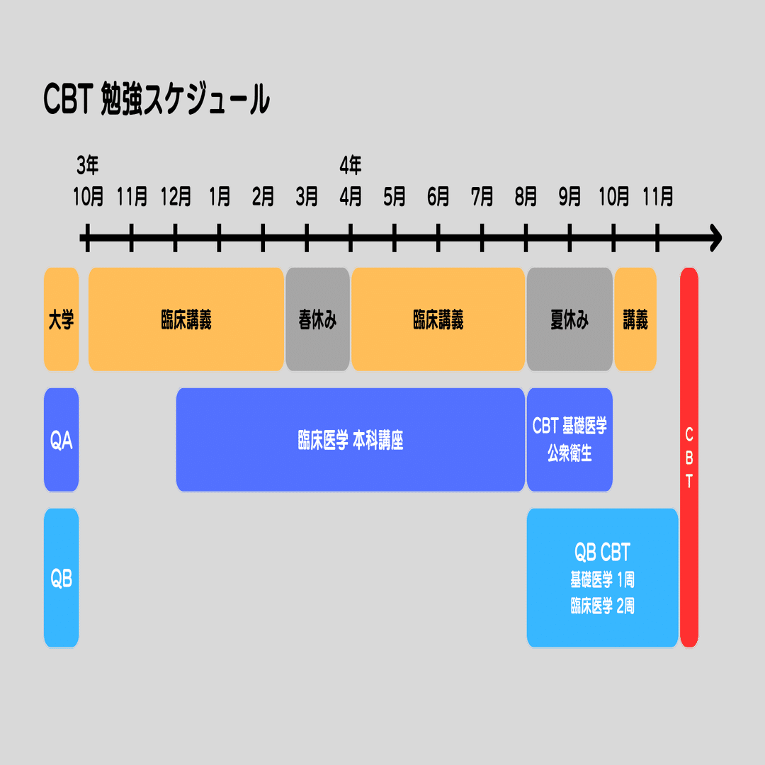 医学生】 CBT & 医師国家試験 私の勉強スケジュール 【備忘録】｜ぷ