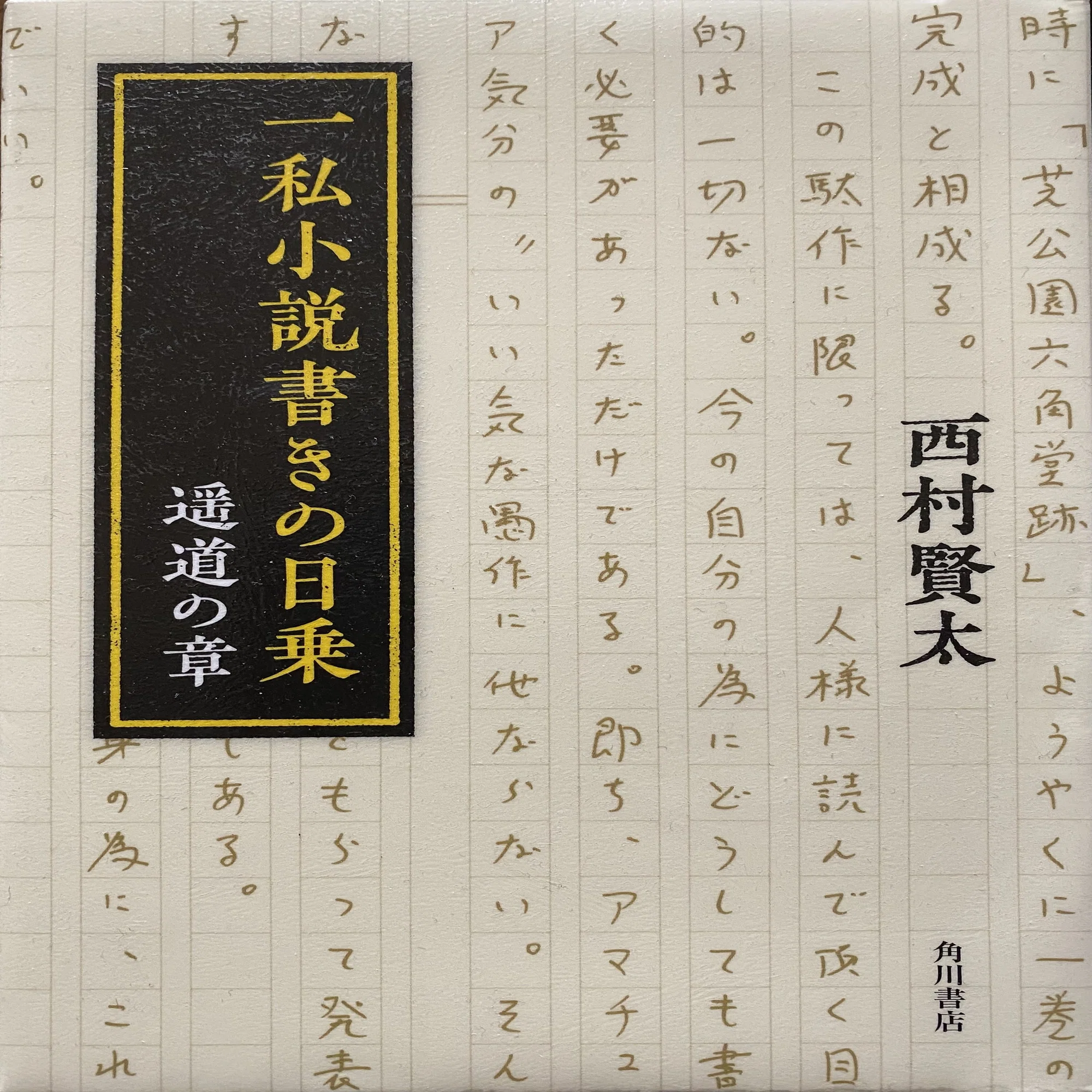 3分書評_一私小説書きの日乗 -Book｜海光 哲 / tetsu kaiko