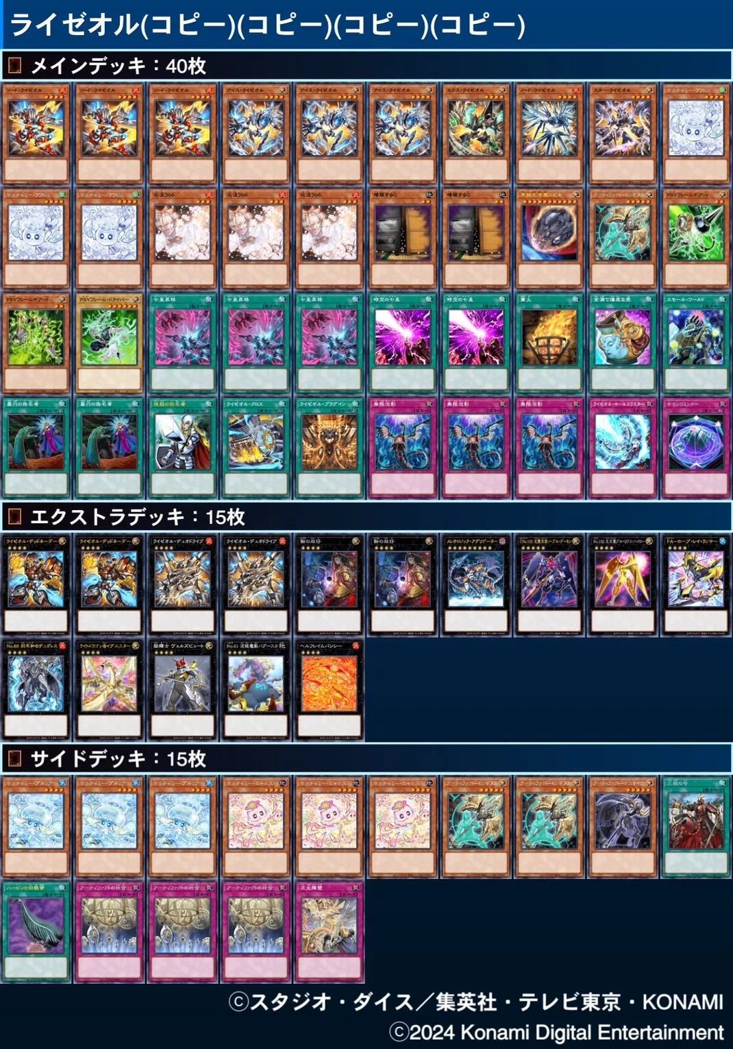 遊戯王OCG】2025年1月からふだ統計～遊戯王大会結果分析～｜C.B