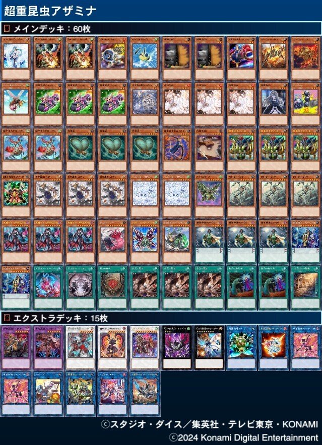 遊戯王MD】アザミナ昆虫についてのアレコレ｜展開虫