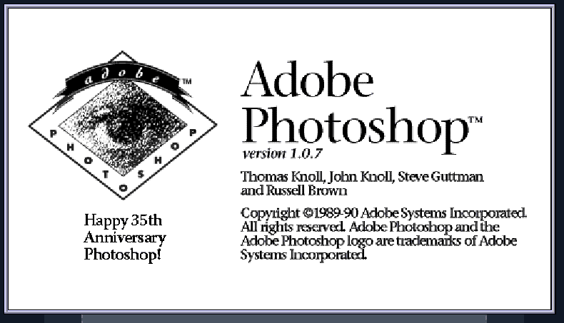 Photoshopの思い出 #Photoshop35周年｜しらいはかせ AI/Hacker