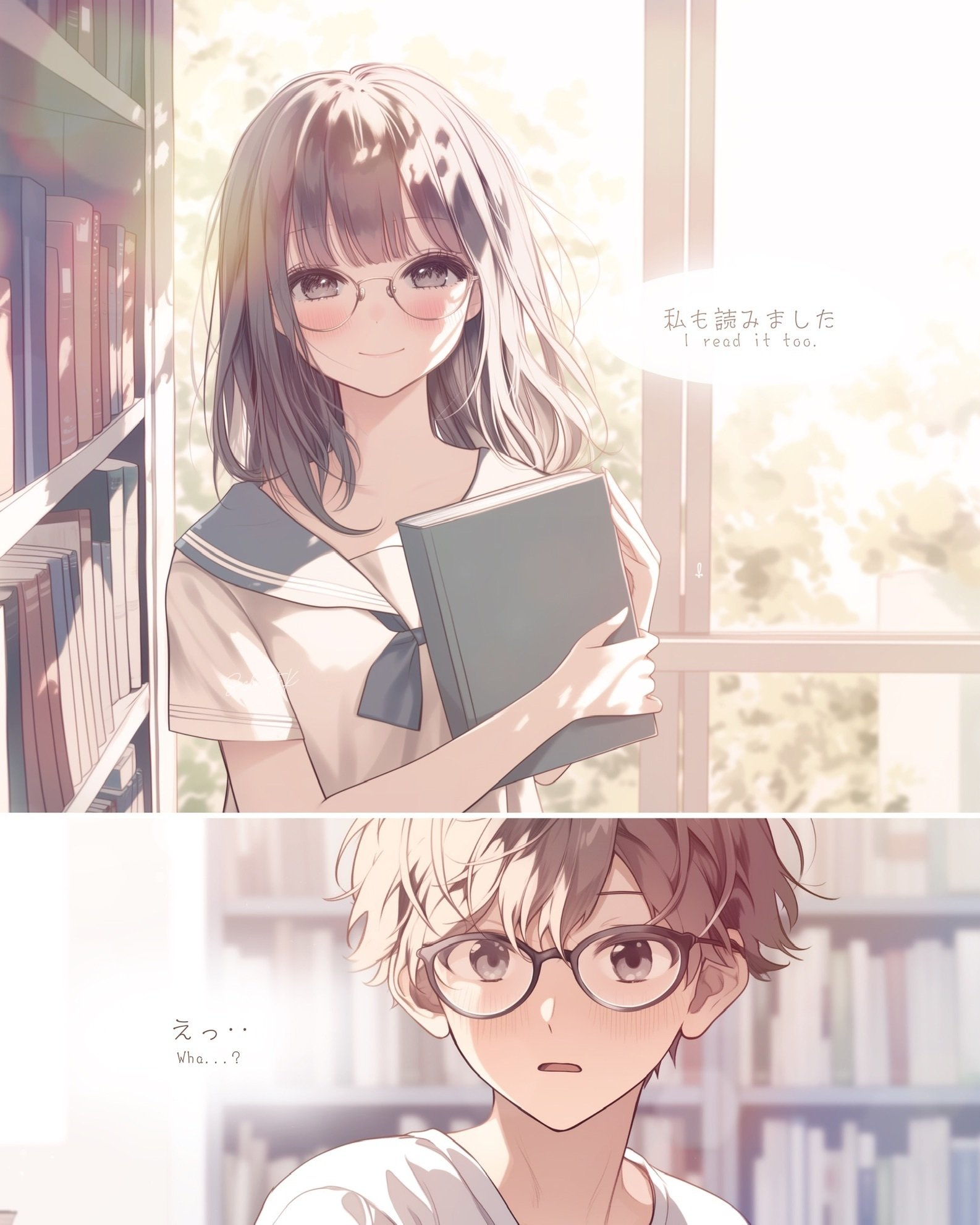 短編・恋愛マンガ】好きな人の好きなものが好きになる｜寿司娘の