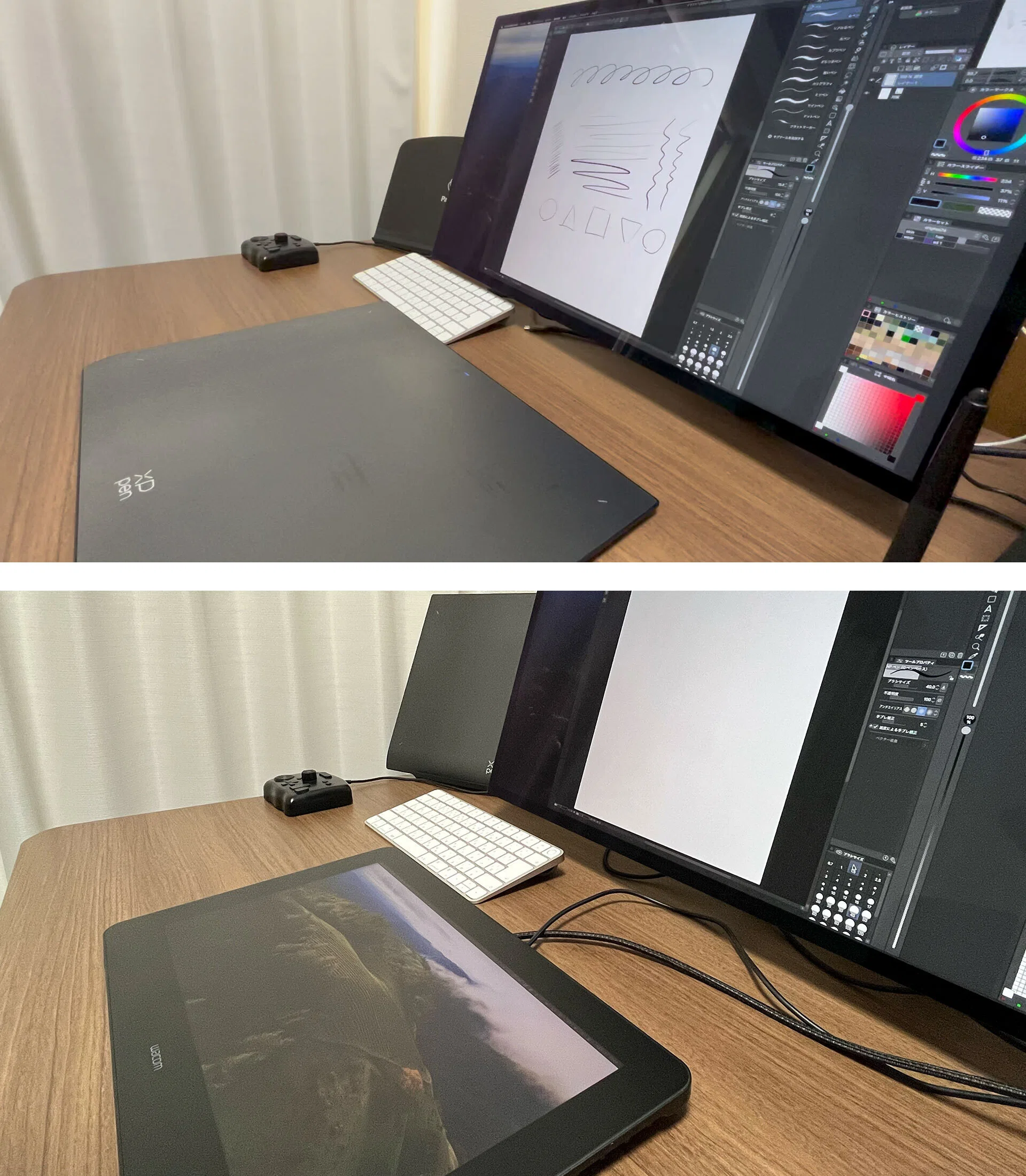 Wacom16インチ液タブから、XLサイズの板タブに移行してみて｜NoranemonoPen