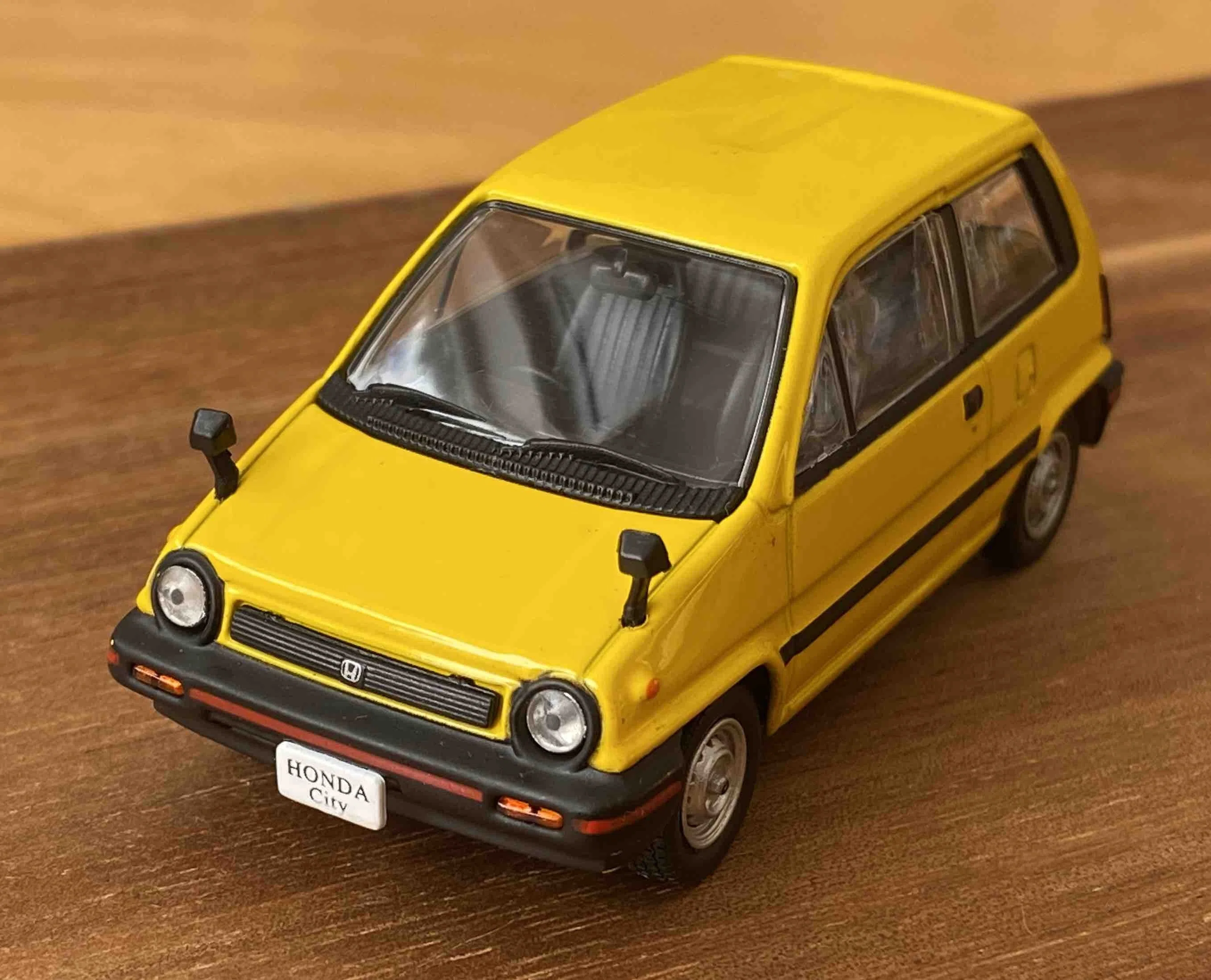 模型による大きさの比較 その2 車シリーズ(HondaZ、シティ、フィット