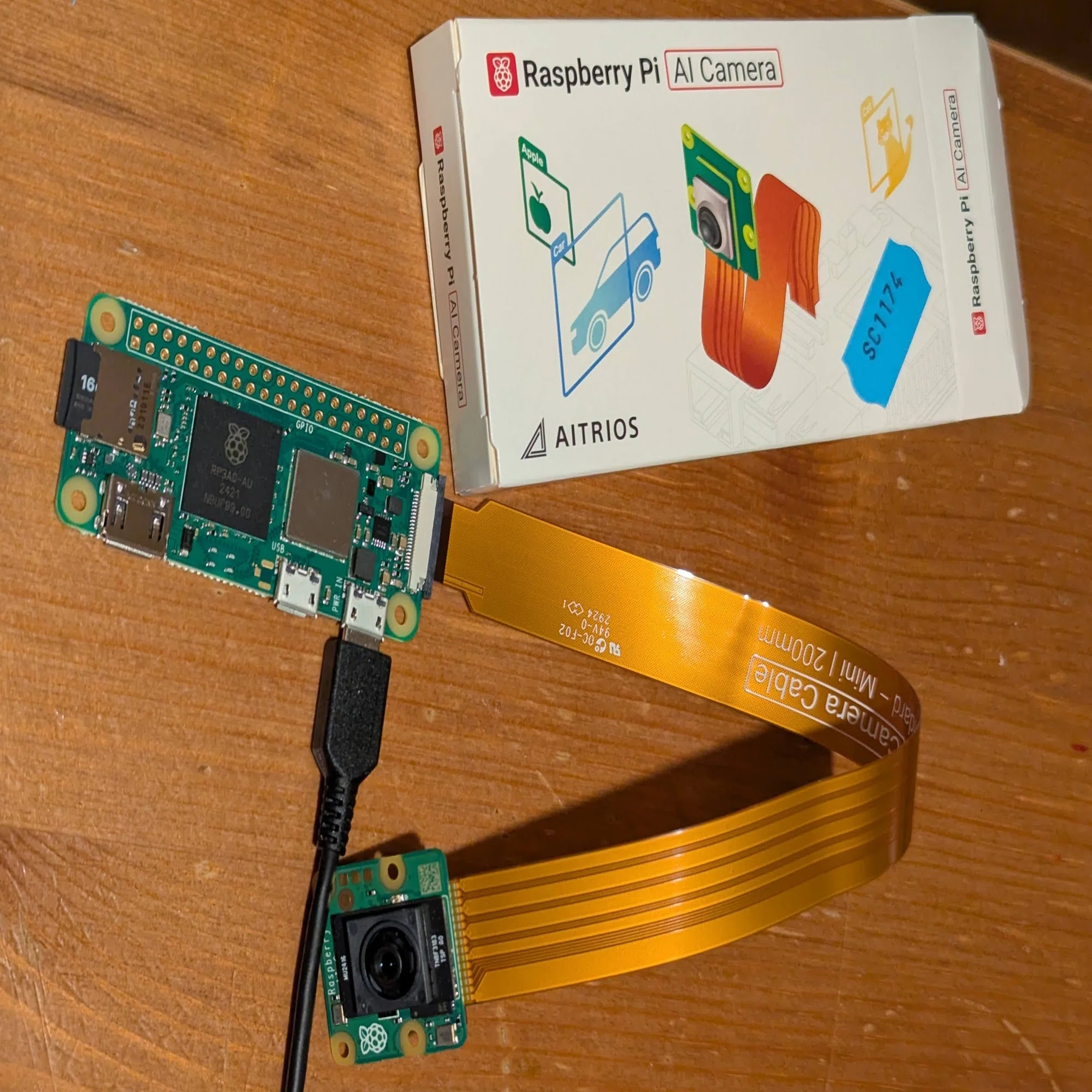 Raspberry Pi Zero 2 WとAIカメラでぬいぐるみ認識装置を作る！【初日 