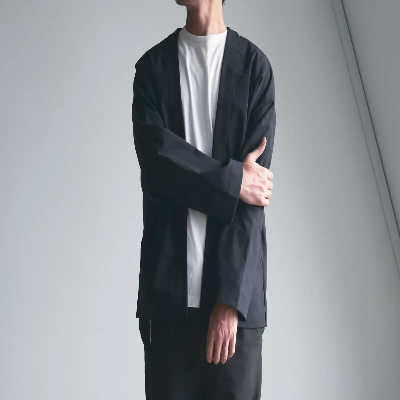 MNMM HAORI ミニマリスト ジャケット ノーカラー ストレッチ Minimalist Jacketをアップデートします｜金子 洋平