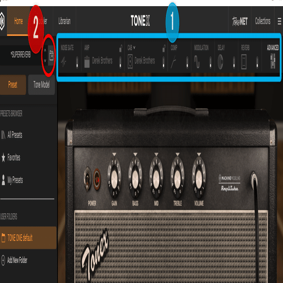 TONEX One（IK Multimedia）の使い方｜8nm