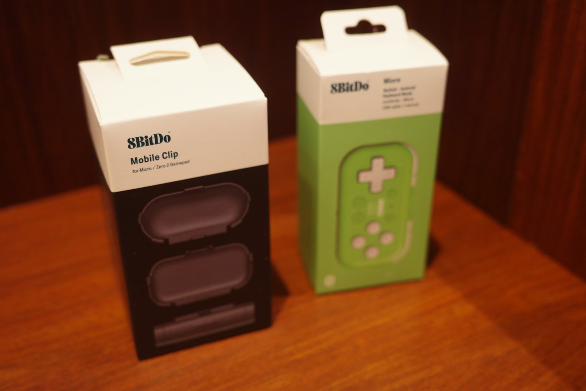 8bitDo Micro& clip購入｜horiken