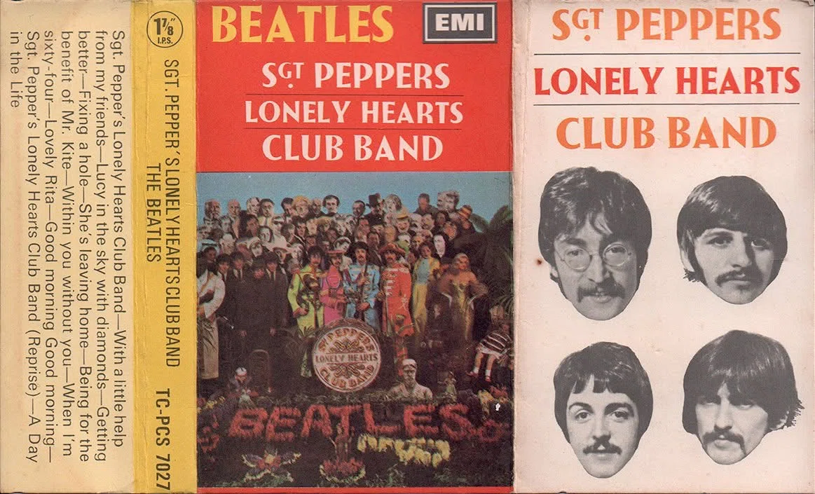 UK製カセット：ビートルズ最初のテープは「Sgt. Pepper's Lonely