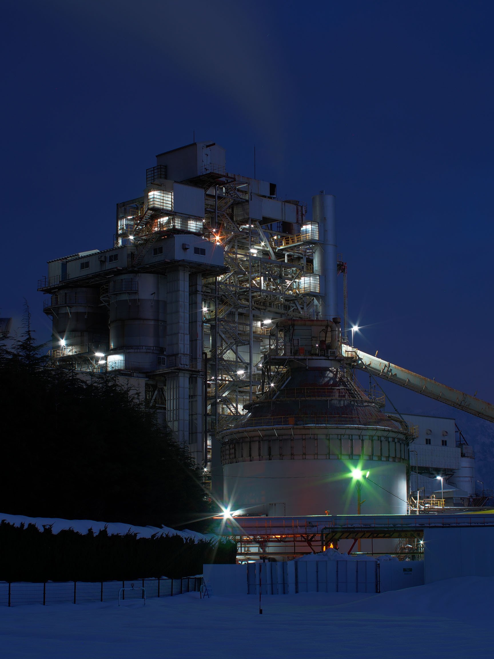 糸魚川で工場夜景を｜補助キヲク装置