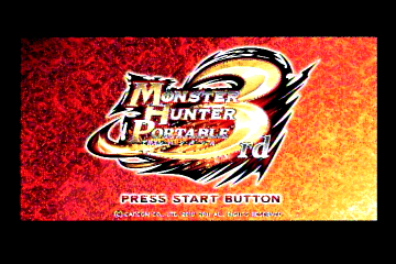 PSP モンスターハンター ポータブル 2ndG・3rd （カプコン