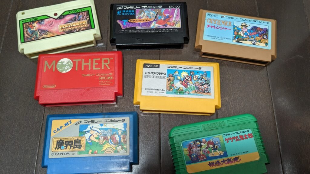 検証12 ファミコンカセットの色｜saizo