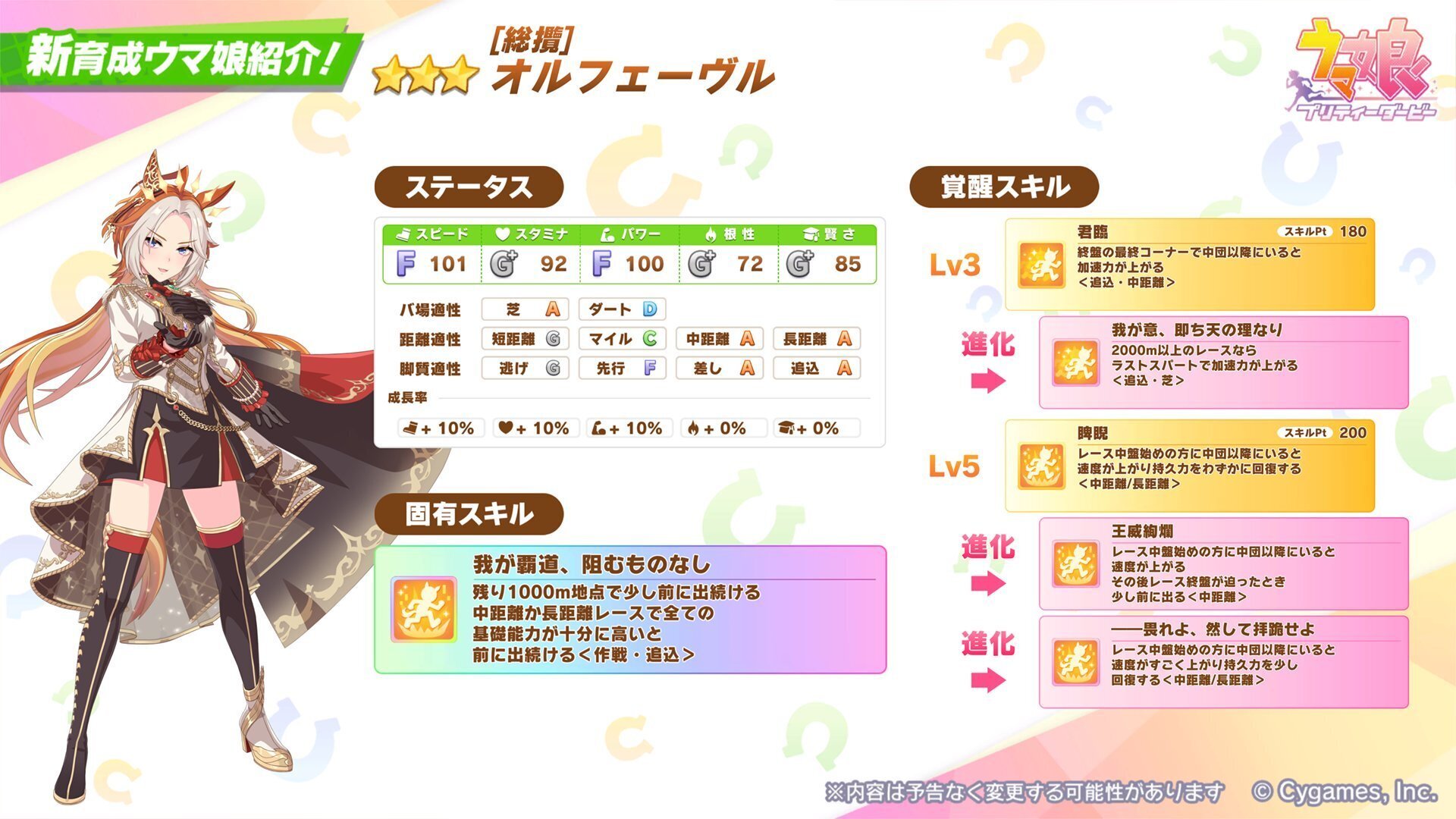 オルフェーヴルさま確認ページ♡ ☆3[総攬]オルフェーヴルを見ていこう｜バーベ