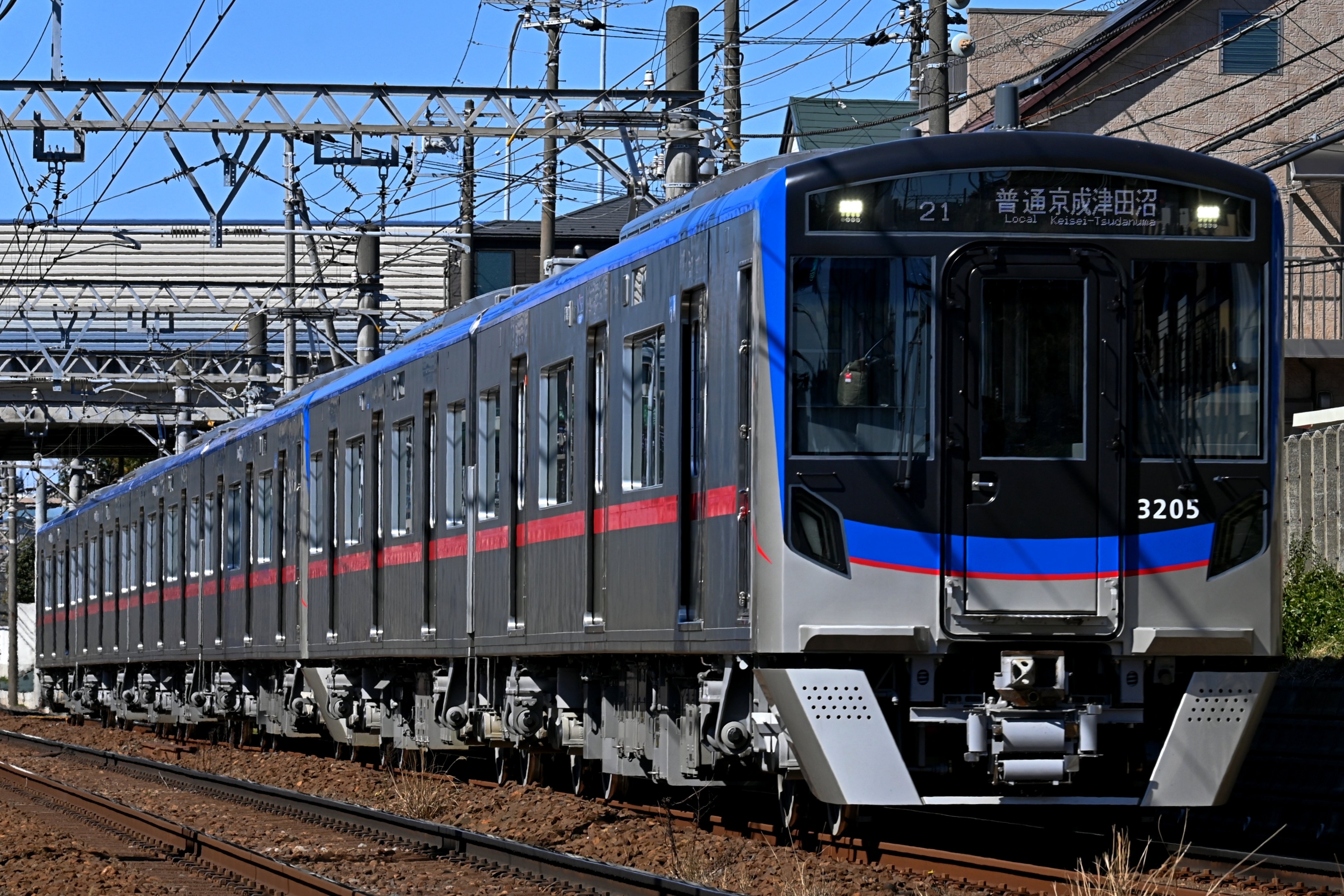 新型車 京成3200形 待望の営業運転開始！1ヶ月だけの風景も…｜隣
