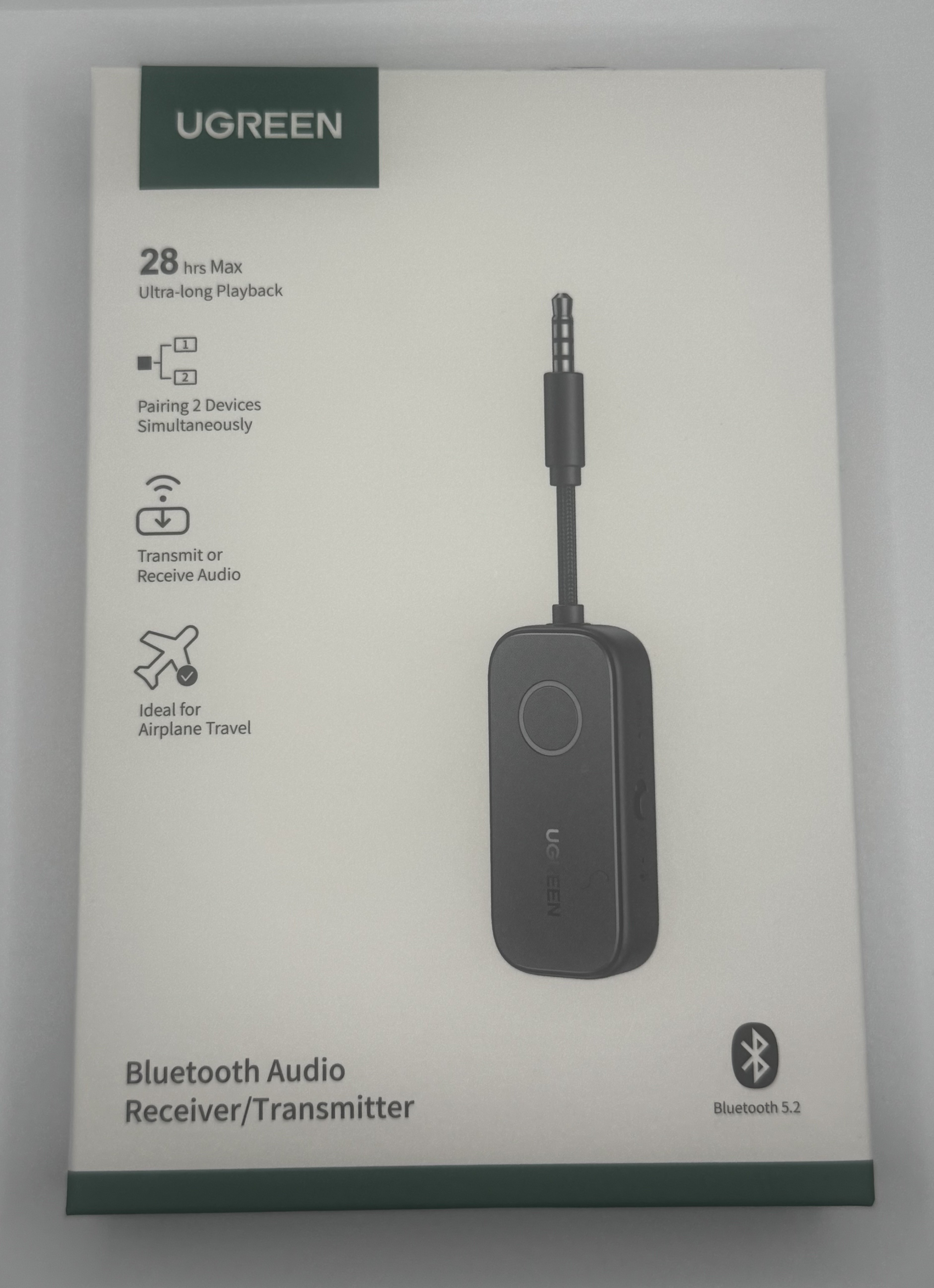 UGREENのBluetoothトランスミッター＆レシーバーでなんでも無線