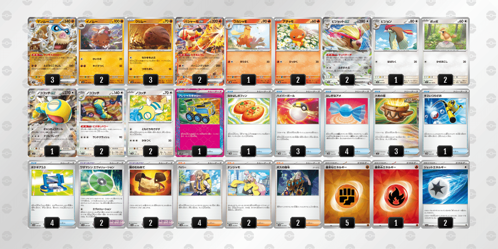 うのにもお得な デッキ研究-ジェットエネルギーで縛られない【マンムーex ポケモンカードゲーム