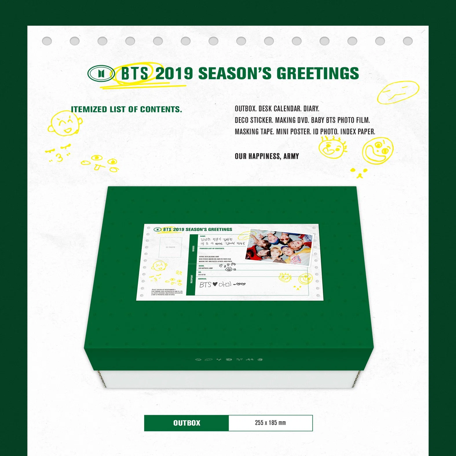 BTS2018[2019 SEASON'S GREETINGS]｜beforesunrise59