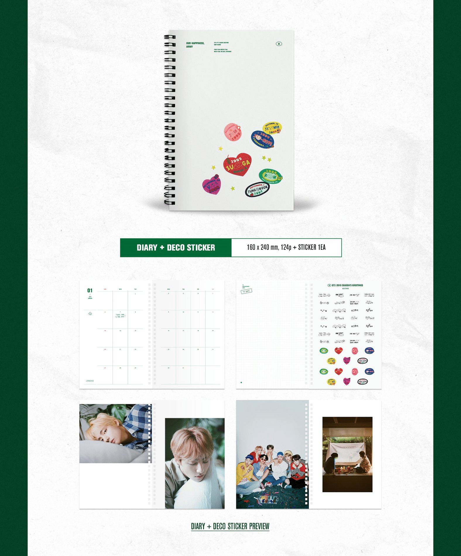 BTS 防弾少年団 2018 SEASON'S GREETINGS 日本語字幕 - メルカリ