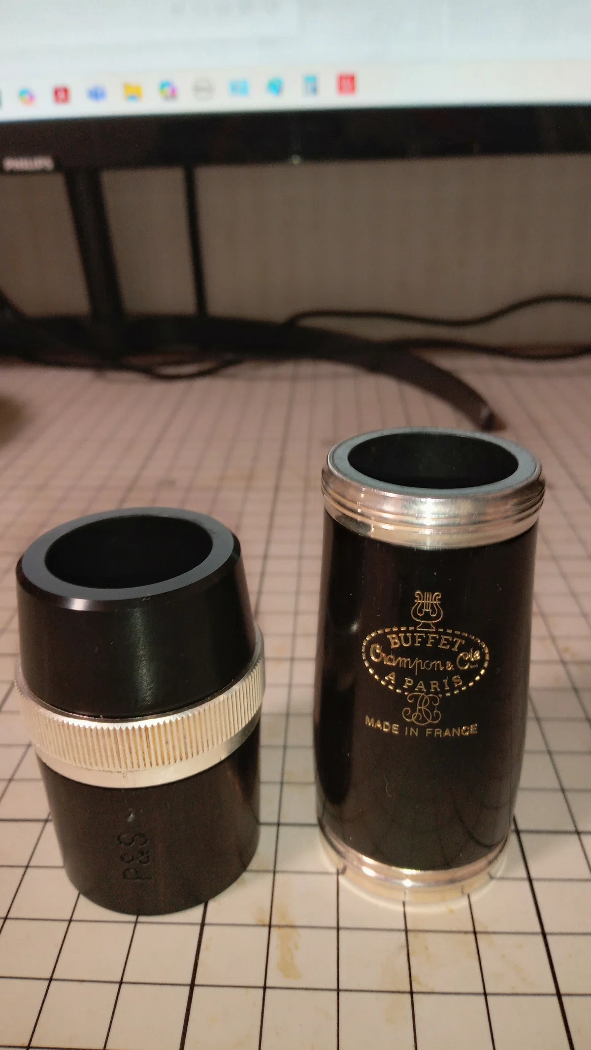 Paulus & Schuler ズームバレル クラリネット 持ち運べ