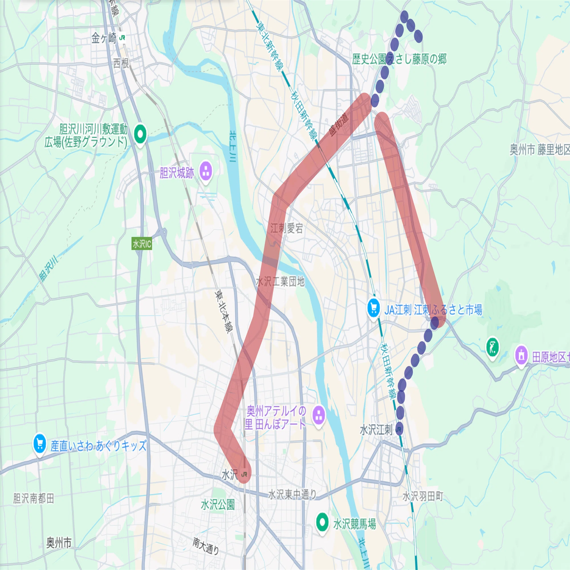 水沢江刺】どこかにビューーン！でどこ回ろう？（3日目）｜交通万華鏡