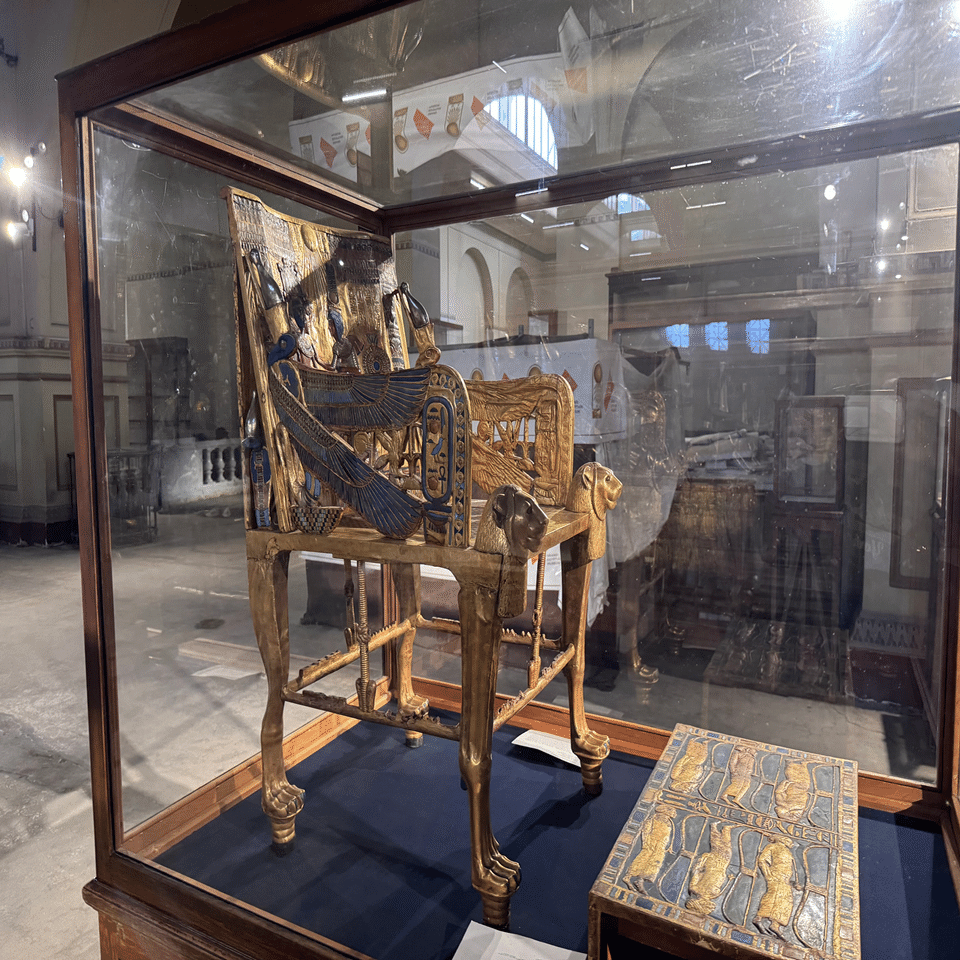 🇪🇬 カイロ#3】主要な展示品はまだエジプト考古学博物館に残されてい