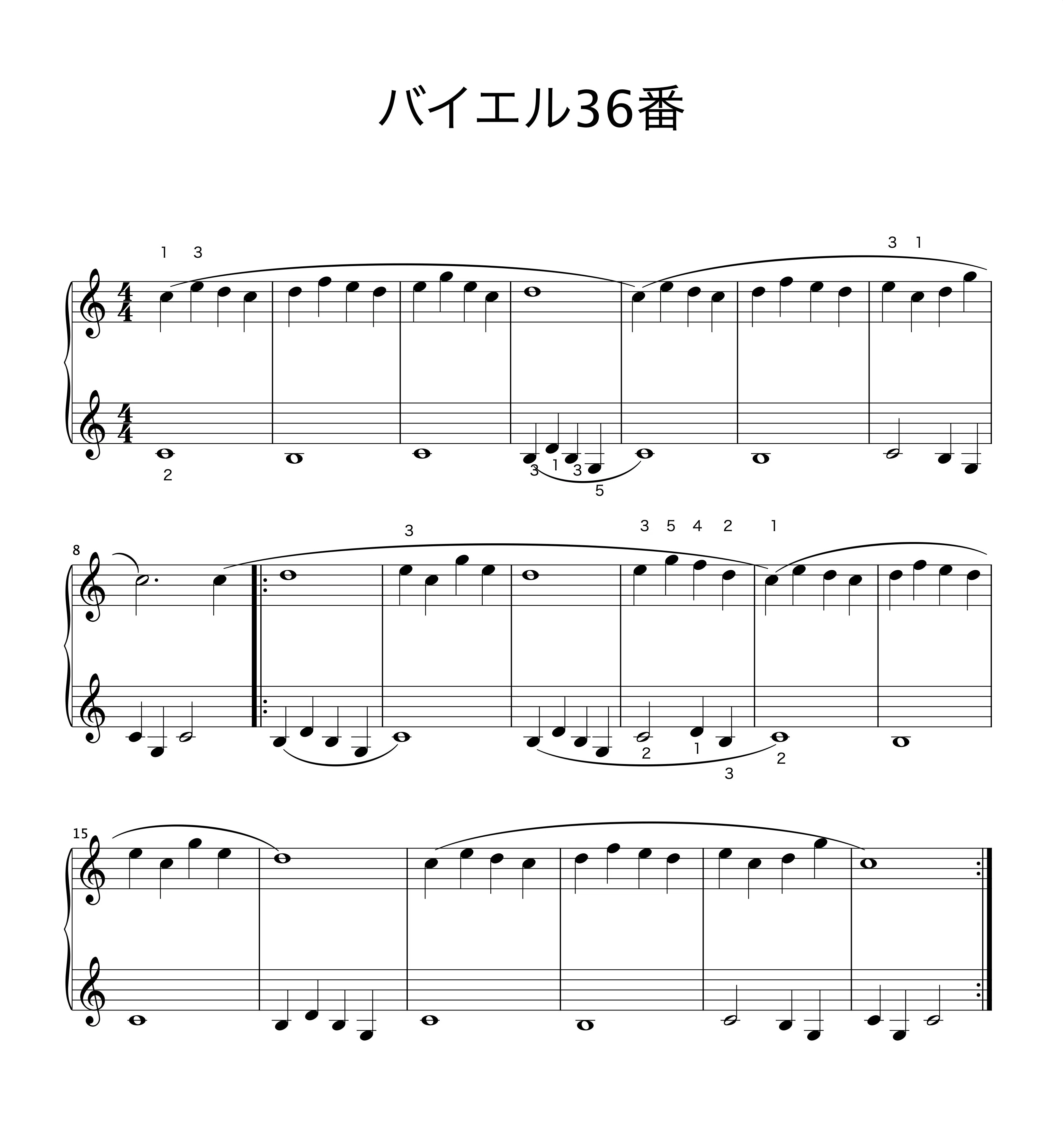 オトナ・超初心者のピアノ教室♪Lesson36「○○したらOK！スッキリ読譜